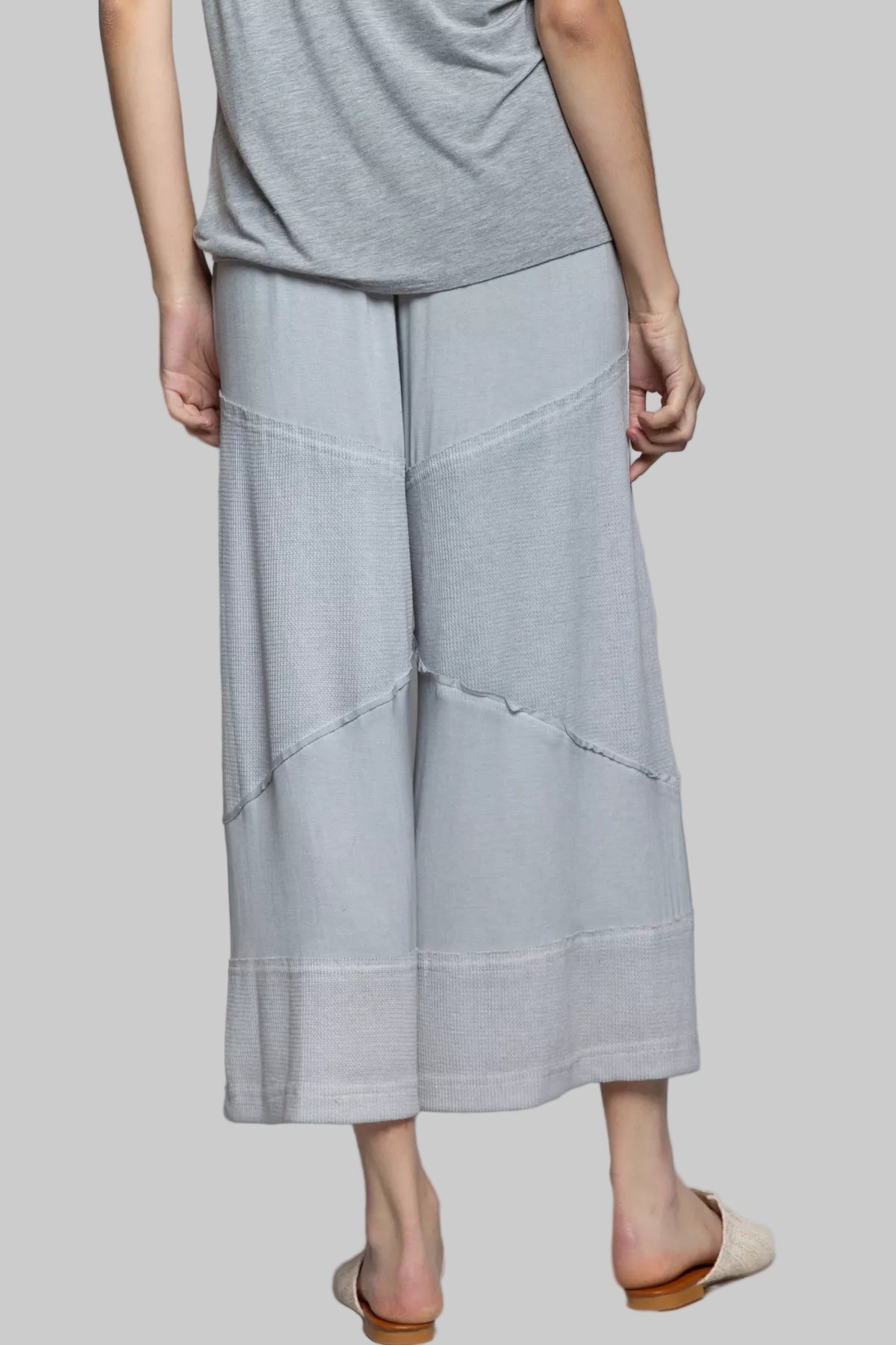 Ava Boho Cozy Wide Leg Pants with Drawstring
