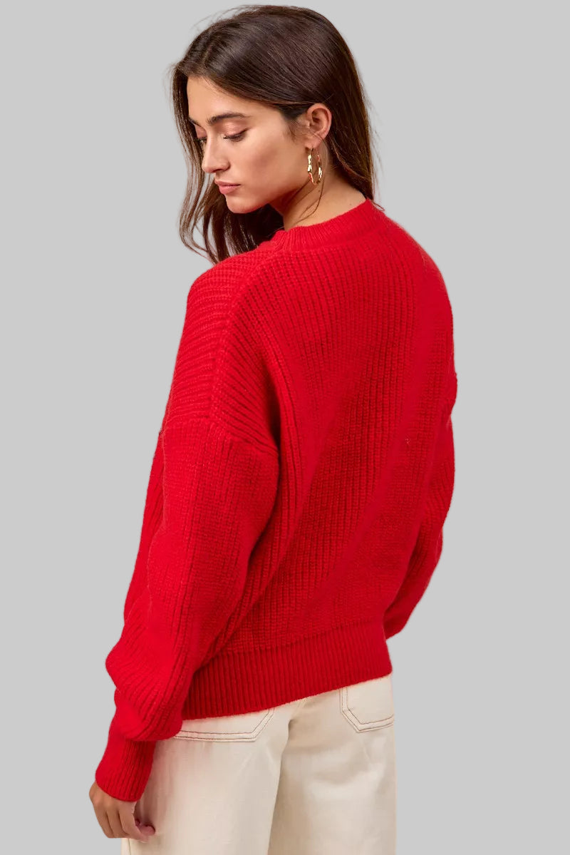 Emilia Christmas Wreath Merry Sweater