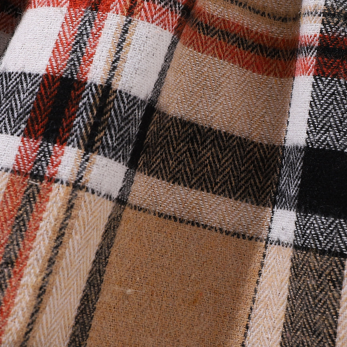 Little Baby Girl Plaid Collared Bow Detail Dress