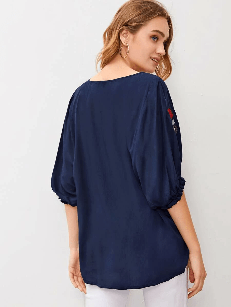 Boho Striped Off-Shoulder Frill Hem Knit Crop Top