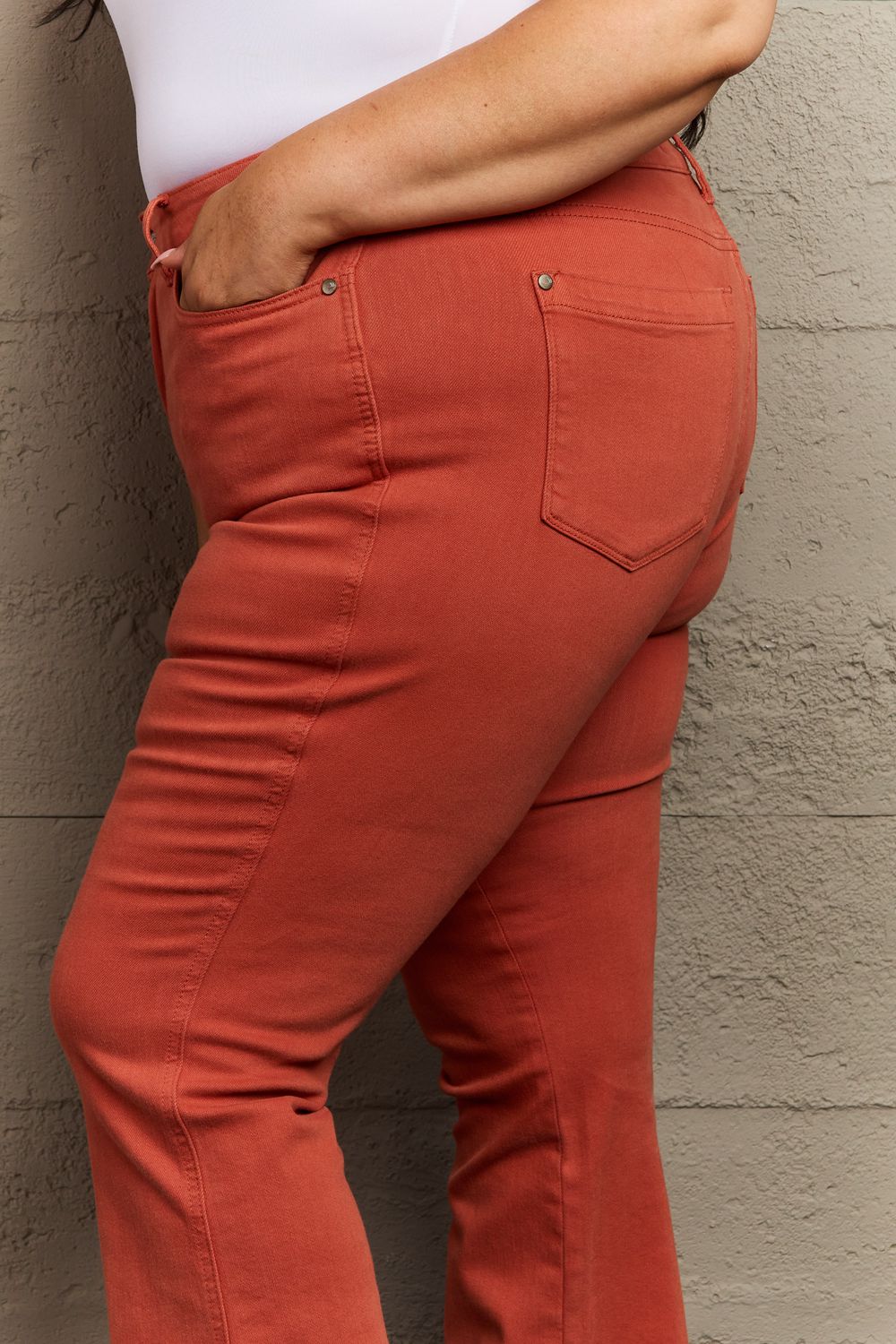 Bohemian Judy Blue Olivia Mid Rise Slim Bootcut Jeans
