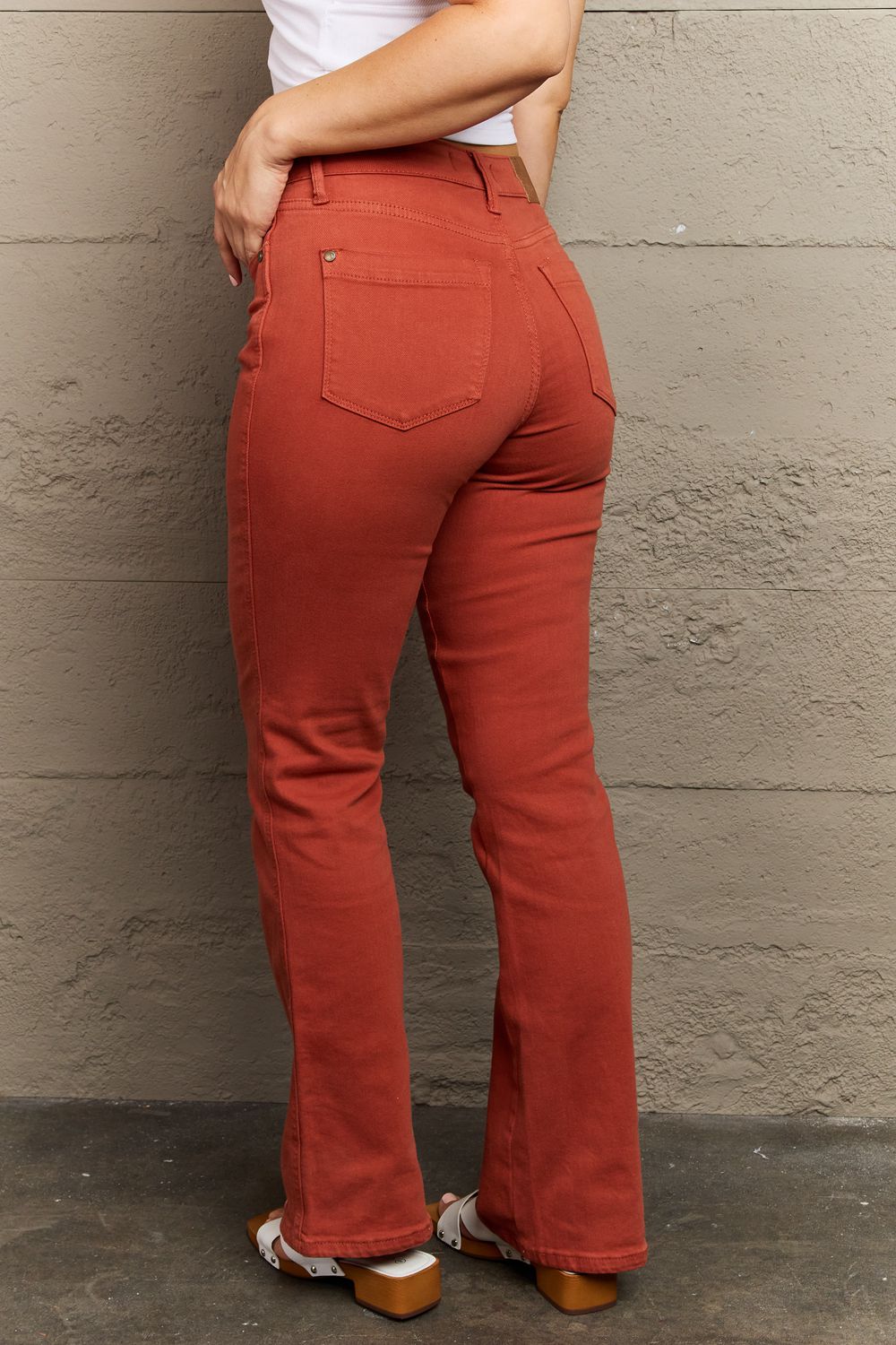 Bohemian Judy Blue Olivia Mid Rise Slim Bootcut Jeans