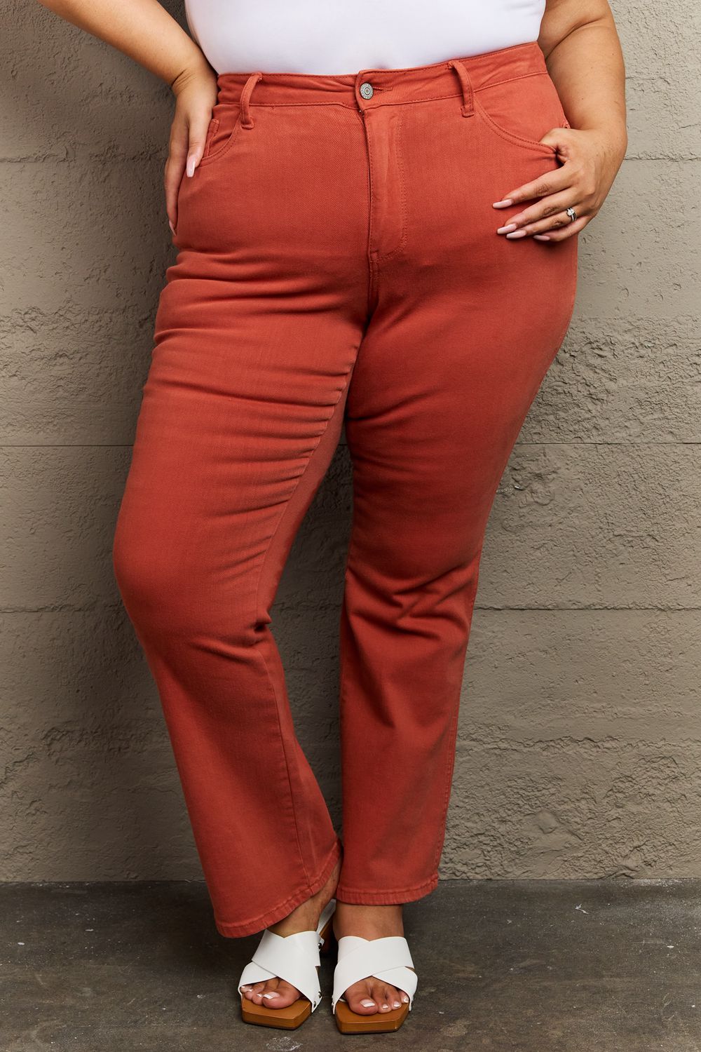 Bohemian Judy Blue Olivia Mid Rise Slim Bootcut Jeans