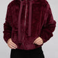 Bohemian Soft Plush Fluffy Zip-Up Teddy Hoodie
