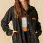 Bohemian Corduroy Madera Shacket