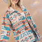 Bohemian Aztec Western Shacket