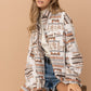 Bohemian Aztec Western Shacket