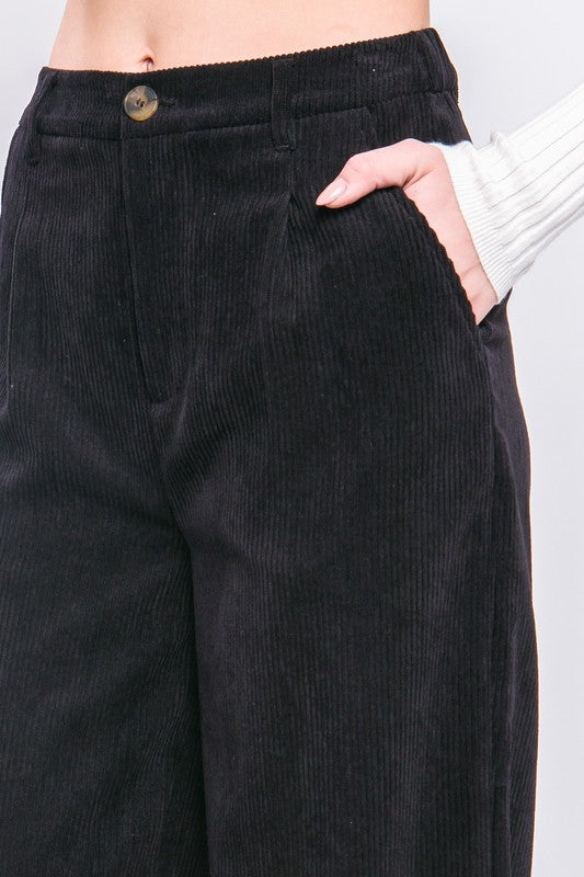 Bohemian Corduroy Trouser Pants