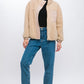 Bohemian Sherpa Puffer Full Zip Jacket