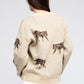 Bohemian Tiger Pattern Pullover Sweater