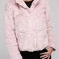 Bohemian Plush Fluffy Zip-Up Sweater Jacket