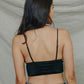 Bohemian Velvet Longline Bralette