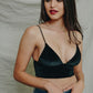 Bohemian Velvet Longline Bralette