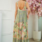Bohemian Full Skirt Floral Patten Midi Long Dress
