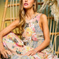 Bohemian Full Skirt Floral Patten Midi Long Dress