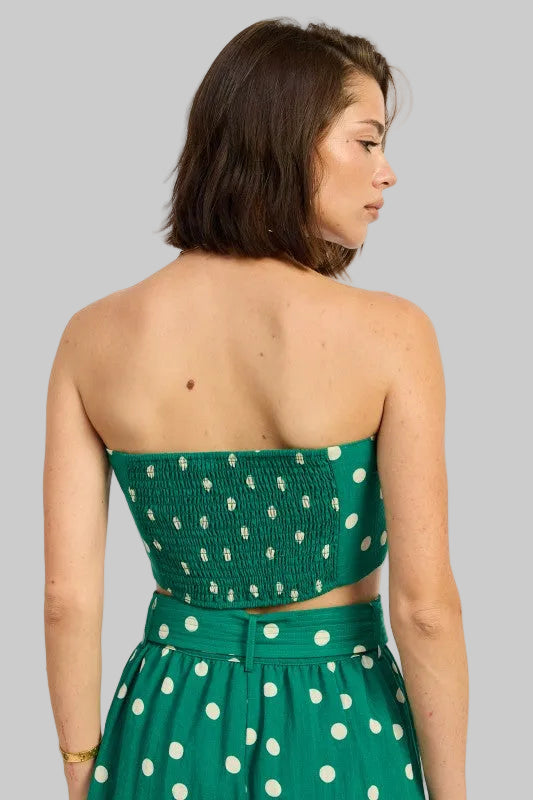 Bailey Front Tie Scarf Top