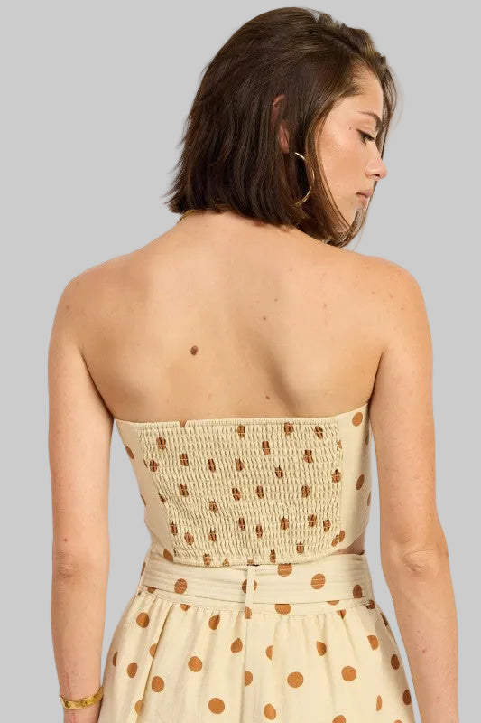 Bailey Front Tie Scarf Top