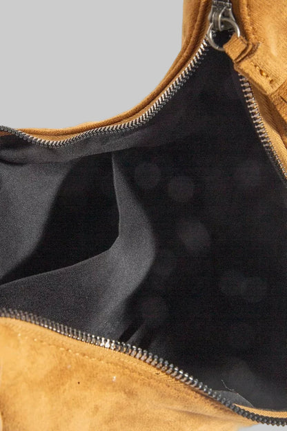 Boho Western Half Moon Fringe Hobo Bag