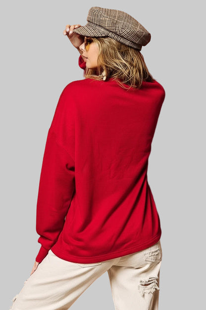 Cecelia Holiday Merry Glitter Top