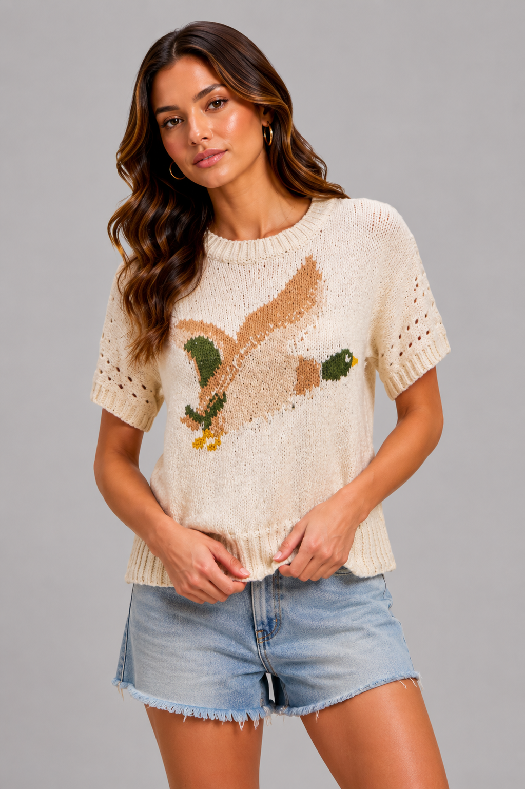 Aitana Coastal Duck Sweater Top
