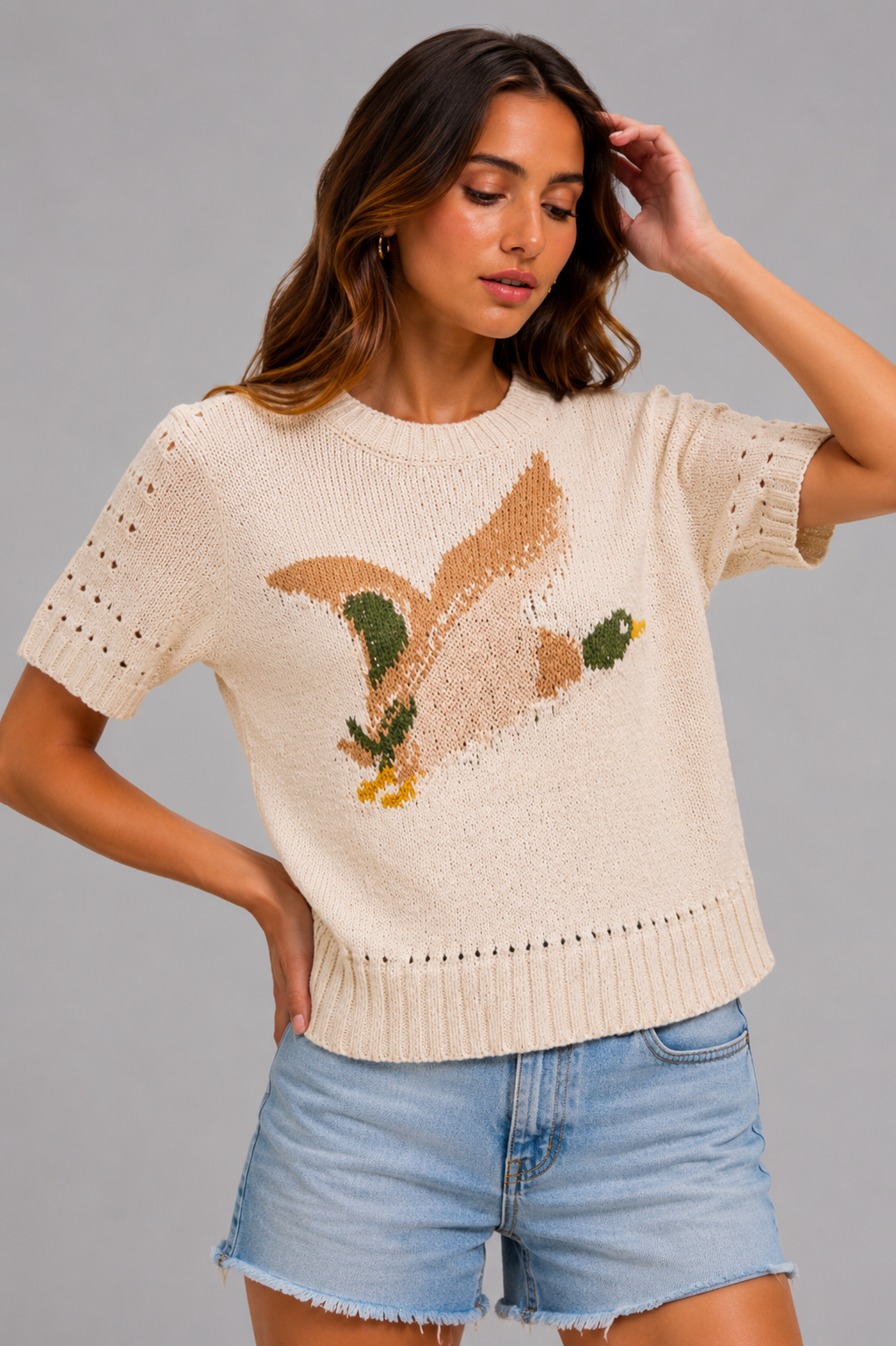 Aitana Coastal Duck Sweater Top