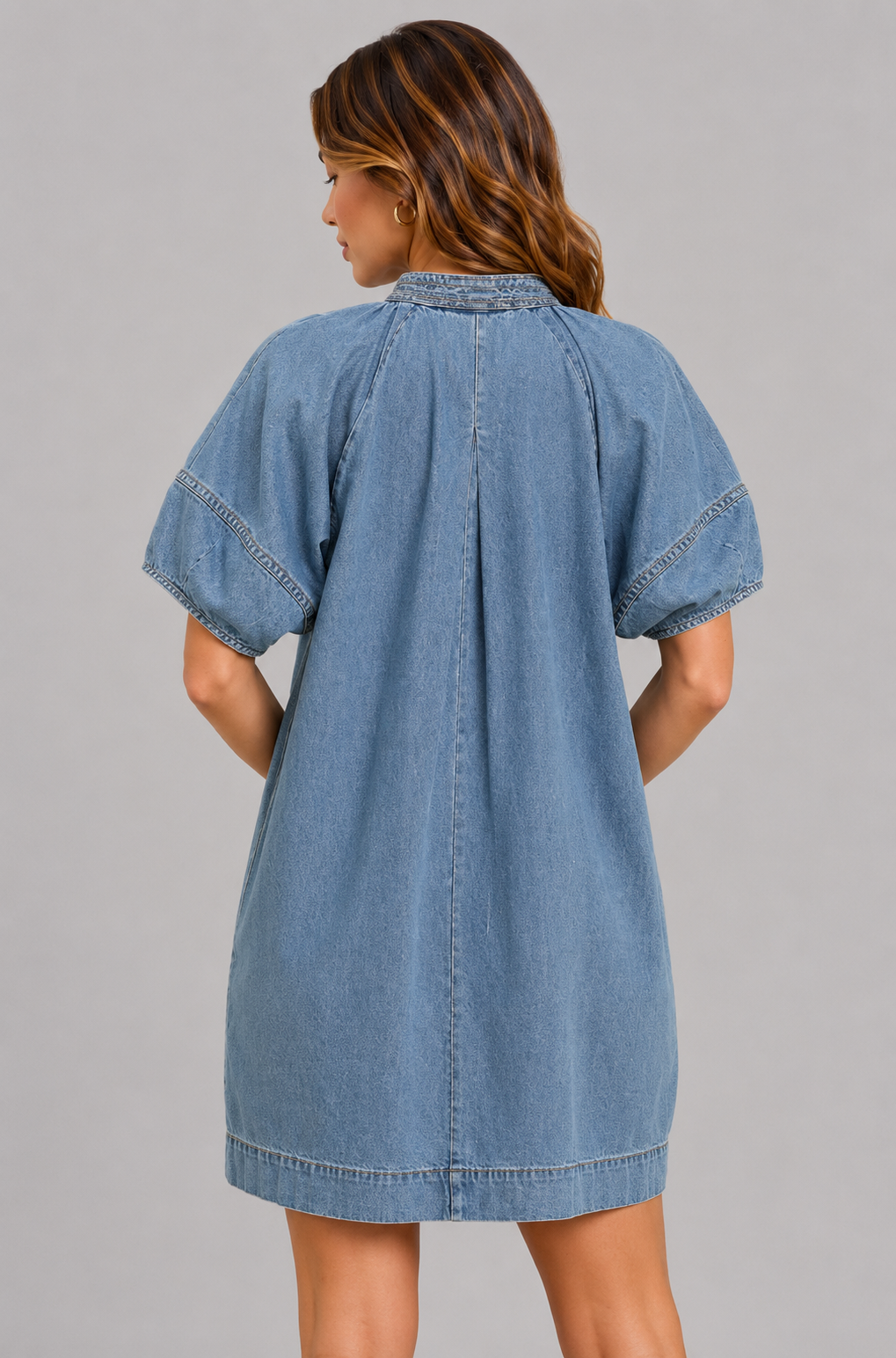 Lia Country Denim Mini Dress