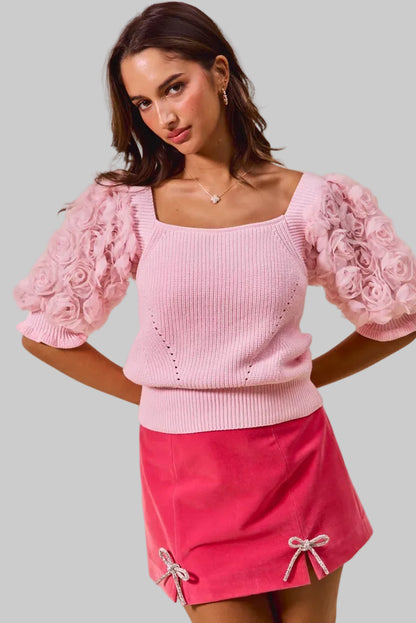 Elliana Rose Sleeves Sweater