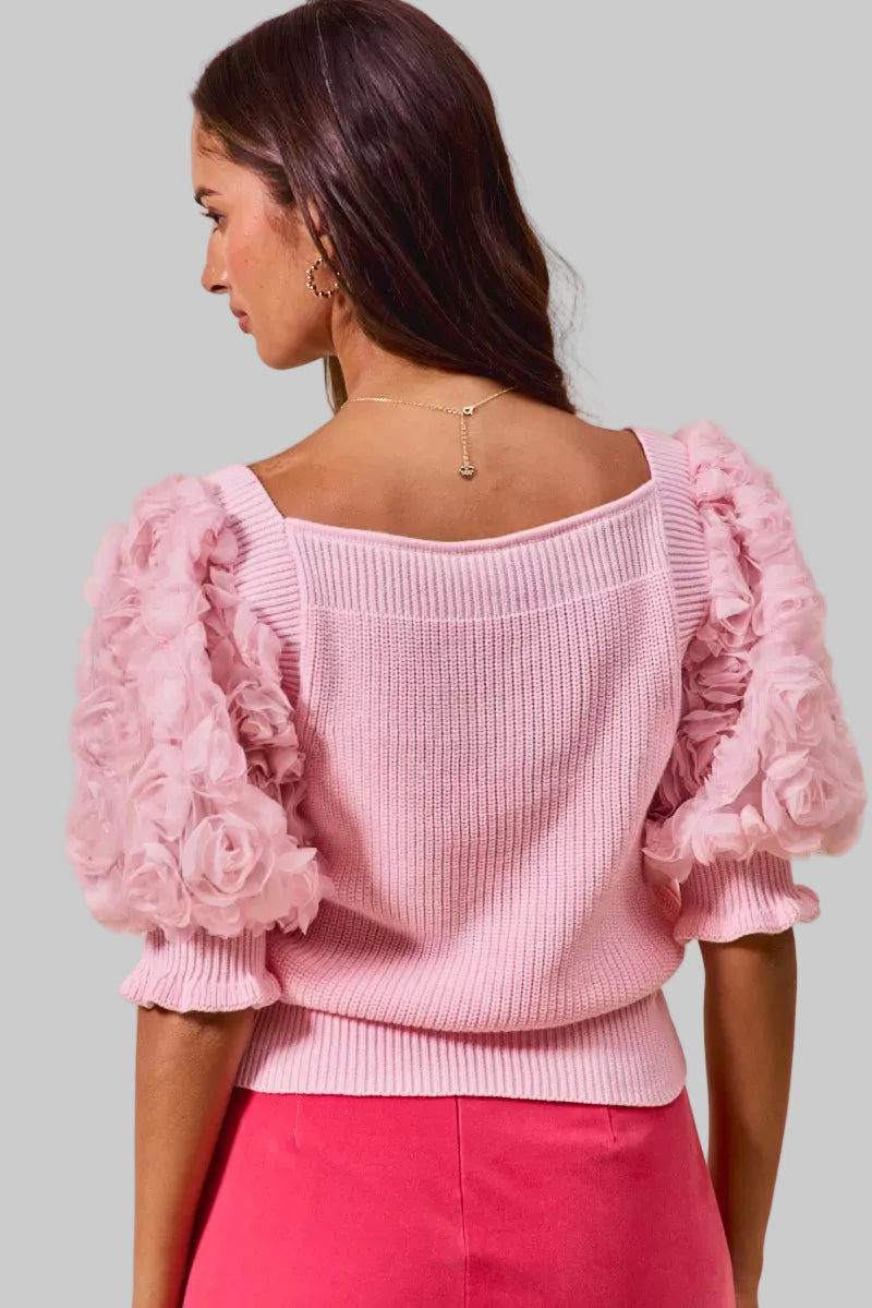 Elliana Rose Sleeves Sweater