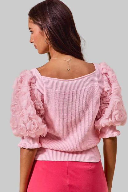 Elliana Rose Sleeves Sweater