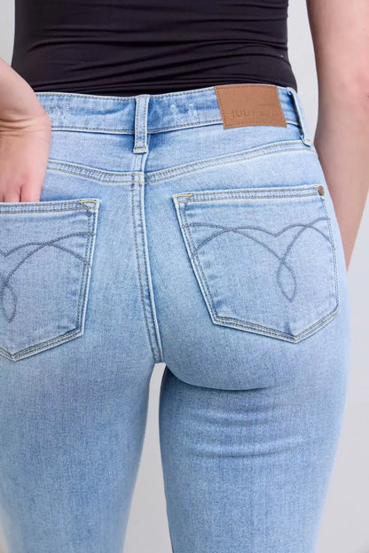 Hadley Mid Rise Thermal Bootcut Jeans