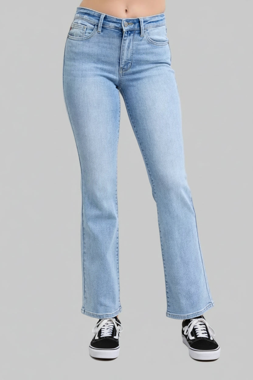 Hadley Mid Rise Thermal Bootcut Jeans