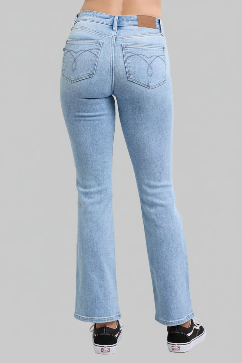 Hadley Mid Rise Thermal Bootcut Jeans