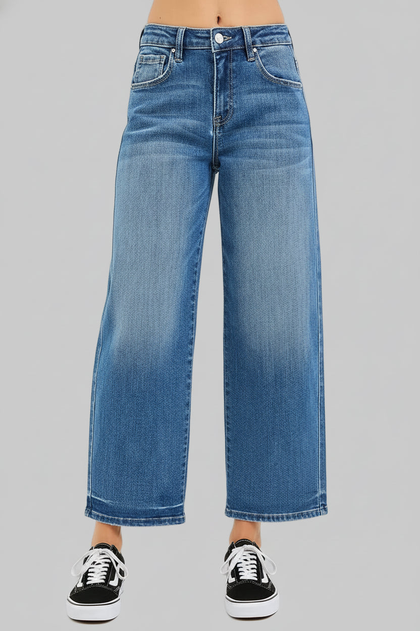 Jade Slouchy Cropped Barrel Jeans