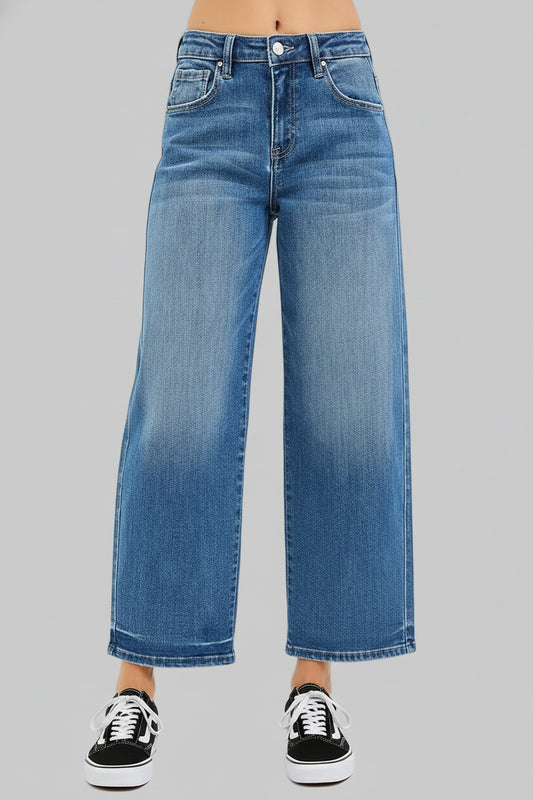 Jade Slouchy Cropped Barrel Jeans