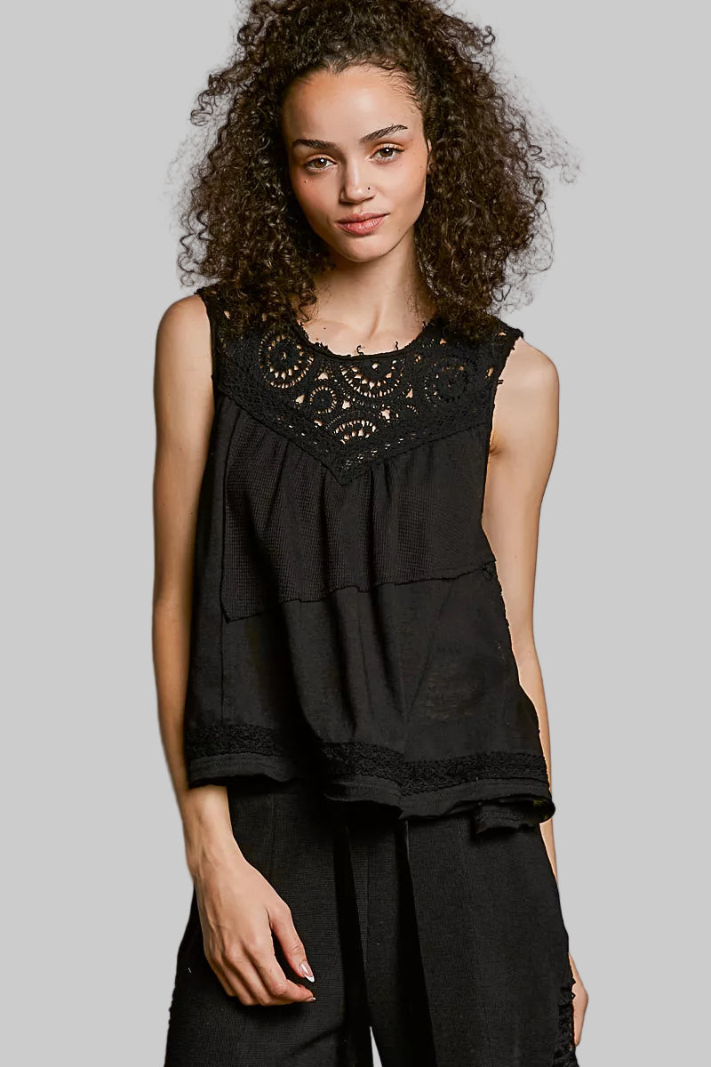 Juliette Boho Crochet Swing Top