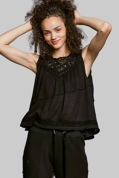 Juliette Boho Crochet Swing Top
