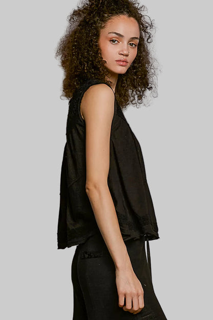 Juliette Boho Crochet Swing Top