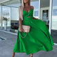 Lindsey Woven Sexy Bow Cutout Maxi Dress