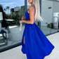 Lindsey Woven Sexy Bow Cutout Maxi Dress