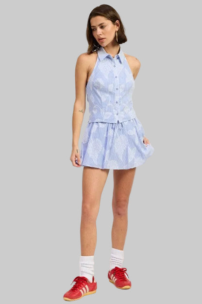 Mackenzie Mini Skort with Drawstring