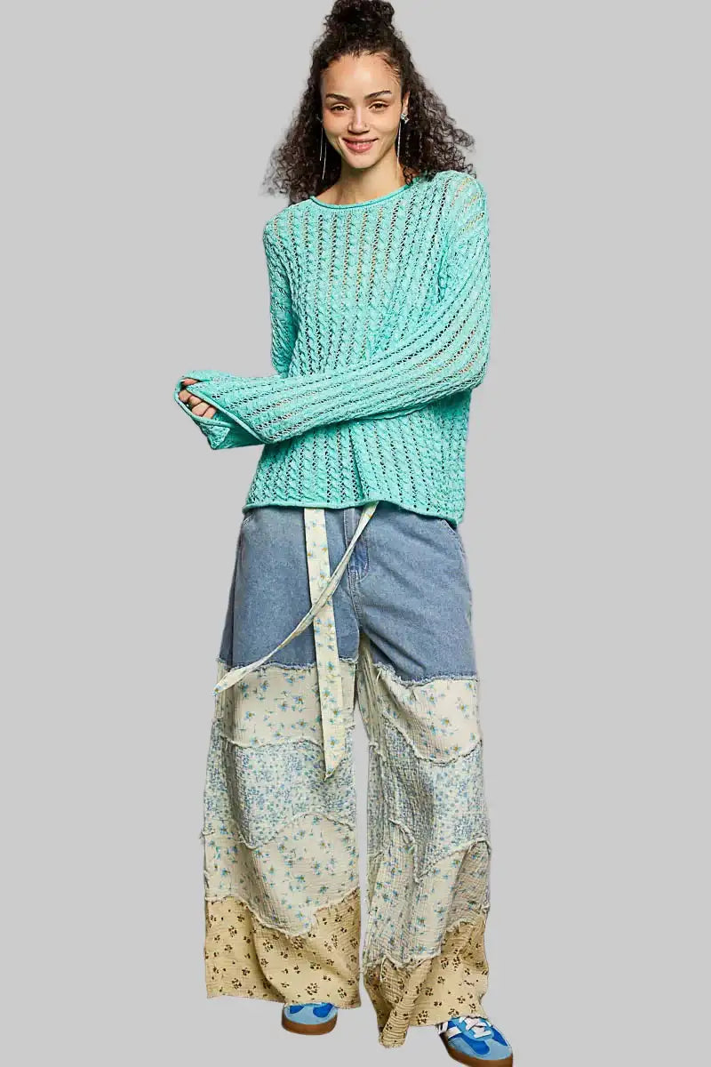 Skylar Open Knit Sweater