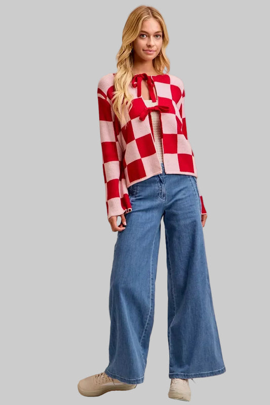 Sutton Bohemian Wide Leg Side Detailed Jeans