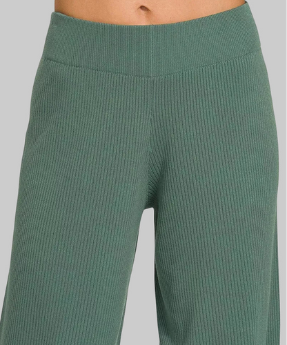 Tessa Ribbed Sweater Top & Pants Set - Jade