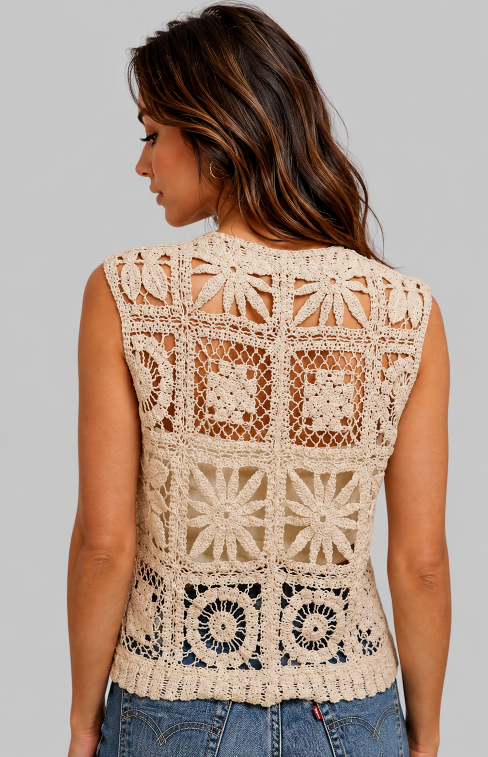 Willow Crochet Sleeveless Top