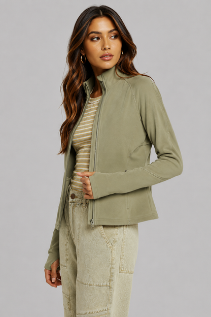 Zora Soft Fleece Full Zip Jacket