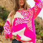 Bohemian Chunky Knit Pattern Detail Pullover Sweater Top