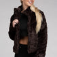 Bohemian Plush Fluffy Zip-Up Sweater Jacket