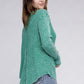 Bohemian Washed Baby Waffle Long Sleeve Top