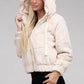 Bohemian Soft Plush Fluffy Zip-Up Teddy Hoodie