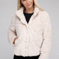 Bohemian Plush Fluffy Zip-Up Sweater Jacket